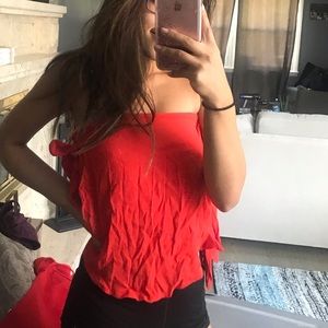 ASTR Red Tube Top